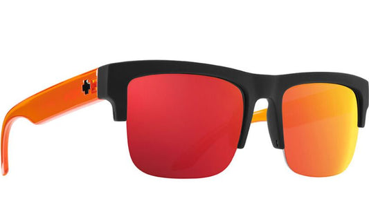 SPY DISCORD 50/50 - Orange / Soft Matte Black Translucent Orange