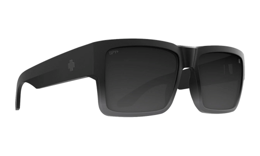 SPY CYRUS - Soft Matte Black Fade / Happy Gray Green Black Mirror