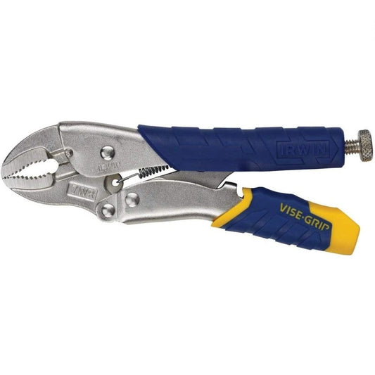 Irwin 7" Fast Release Curved Jaw Locking Pliers Vise-Grip with Wire Cutter 7WR 07T