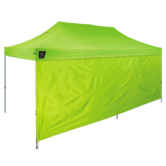 Ergodyne Shax 6097 Pop-Up Tent Sidewall 20ft Hi-Viz Lime 12995_1