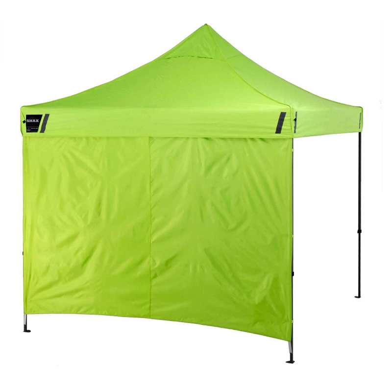 Ergodyne SHAX 6098 Pop-Up Tent Sidewall 10ft Hi-Viz Lime 12998