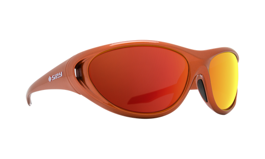SPY SCOOP 2 - Metallic Orange / HD Plus Green w/ Orange Spectra Mirror