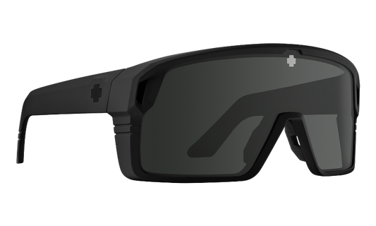 SPY MONOLITH - Matte Black / Happy Gray Green Black Spectra Mirror