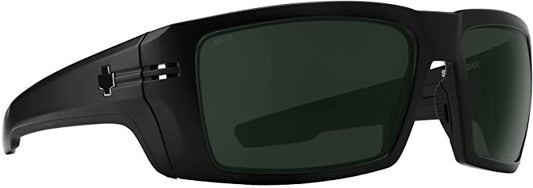 SPY REBAR - ANSI Matte Black / Happy Gray Green Polarized