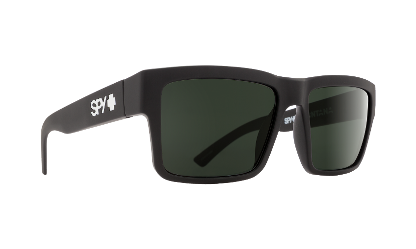 SPY MONTANA - Soft Matte Black / Happy Gray Green