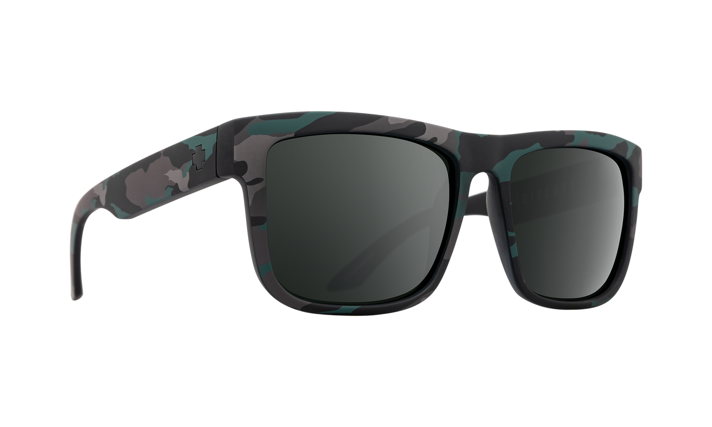 SPY DISCORD - Stealth Camo / HD Plus Gray Green w/ Black Spectra Mirror