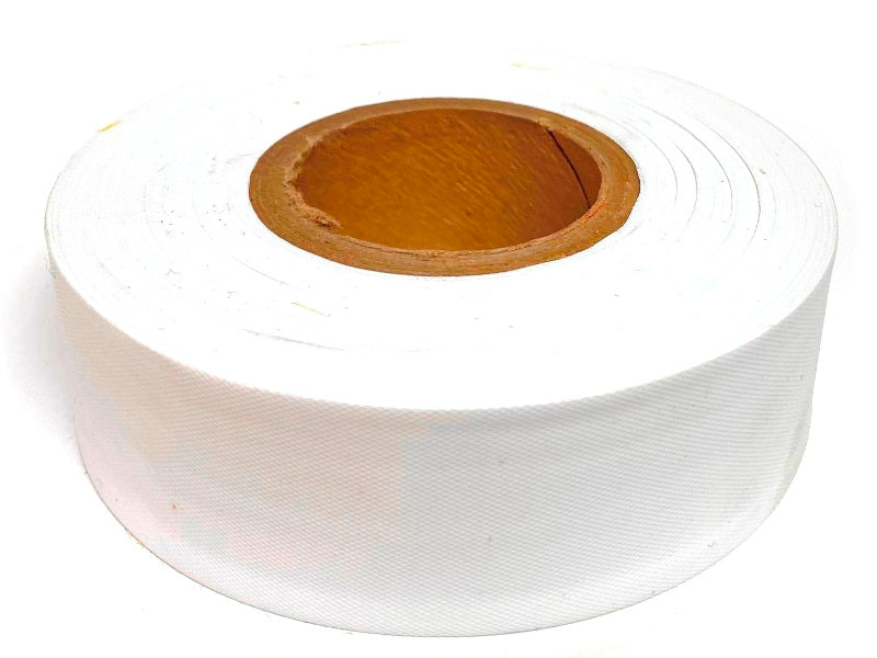 Presco 1-3/16" Taffeta Flagging Tape - White