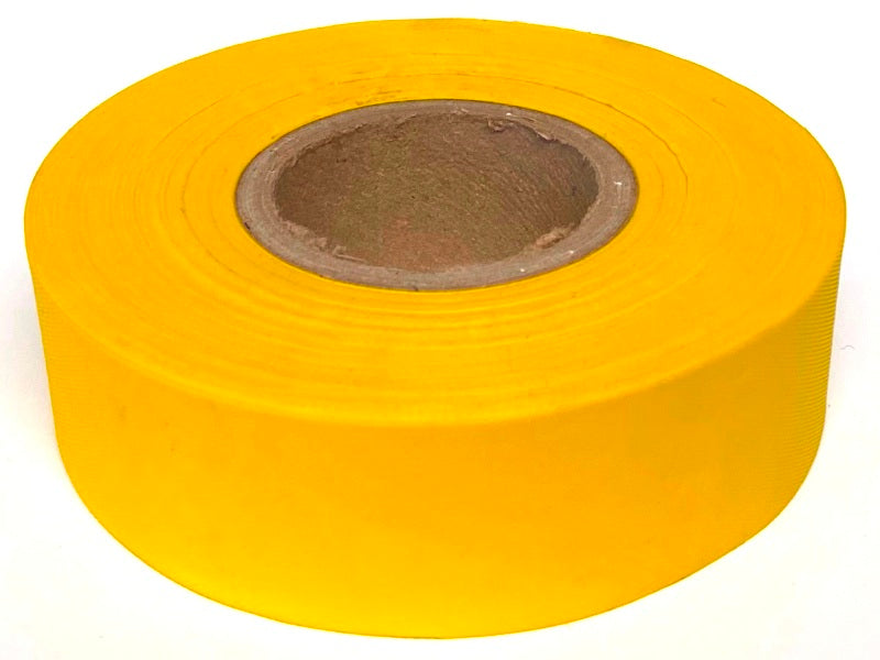 Presco 1-3/16" Taffeta Flagging Tape - Yellow
