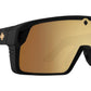 SPY MONOLITH - Soft Matte Black / Happy Bronze Gold Spectra Mirror