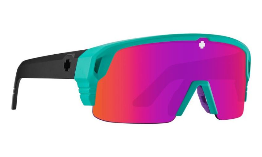 SPY MONOLITH - Matte Teal / Happy Gray Green with Pink Spectra Mirror