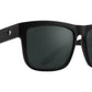 SPY DISCORD - Soft Matte Black / Happy Boost Polarized Black Mirror
