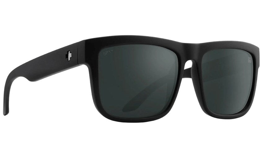 SPY DISCORD - Soft Matte Black / Happy Boost Polarized Black Mirror