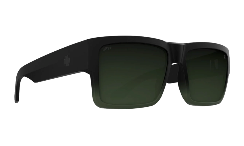 SPY CYRUS - Soft Matte Olive Fade / Happy Bronze with Olive Spectra Mirror