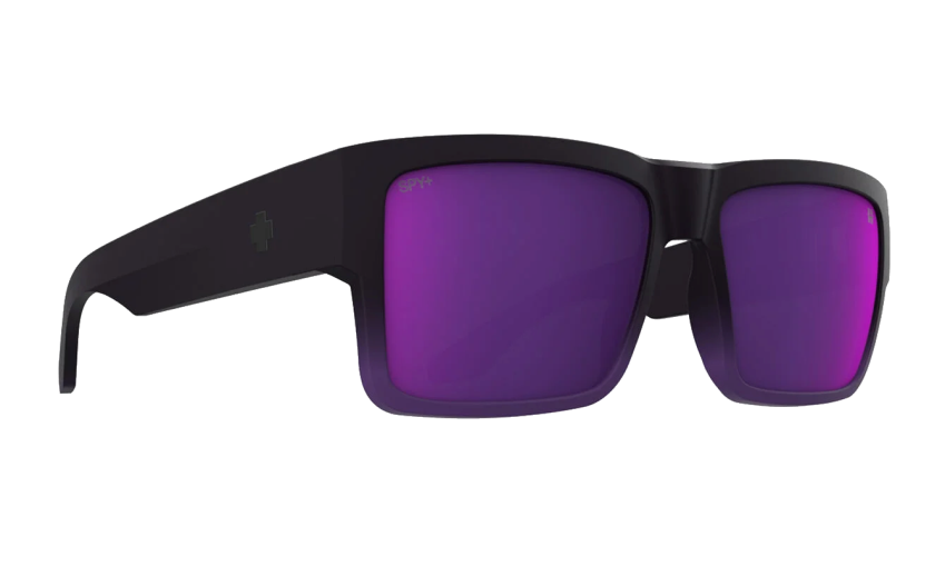 SPY CYRUS - Soft Matte Purple Fade / Happy Gray Green Dark Purple Spectra Mirror