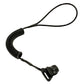 Ergodyne Squids 3158 Coiled Hard Hat Lanyard with Clamp 2lbs 19158 Black