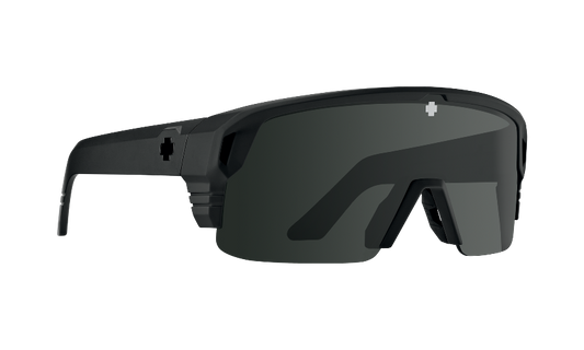 SPY MONOLITH 50/50 - Matte Black / Happy Gray Green Black Spectra Mirror