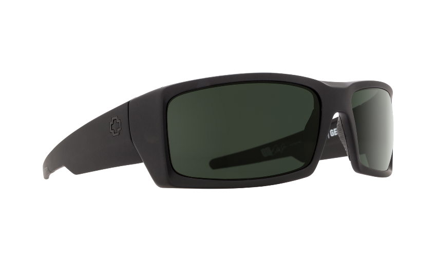 SPY GENERAL - Soft Matte Black / Happy Gray Green