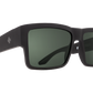 SPY CYRUS - Soft Matte Black / Happy Gray Green Polar